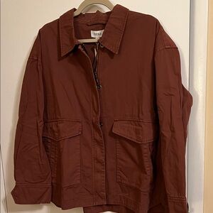 Pistola Women's Utility Jacket in Rich Brown